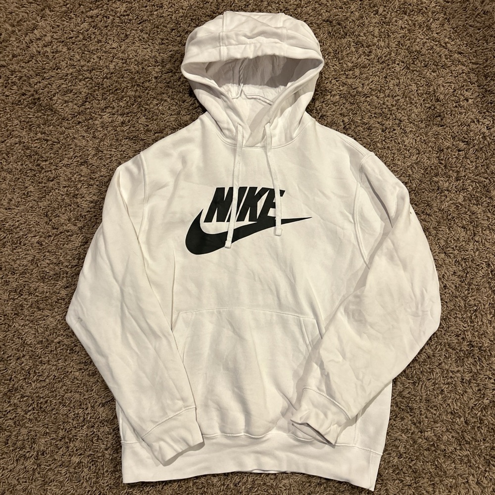 Nike White Hoodie for Men
